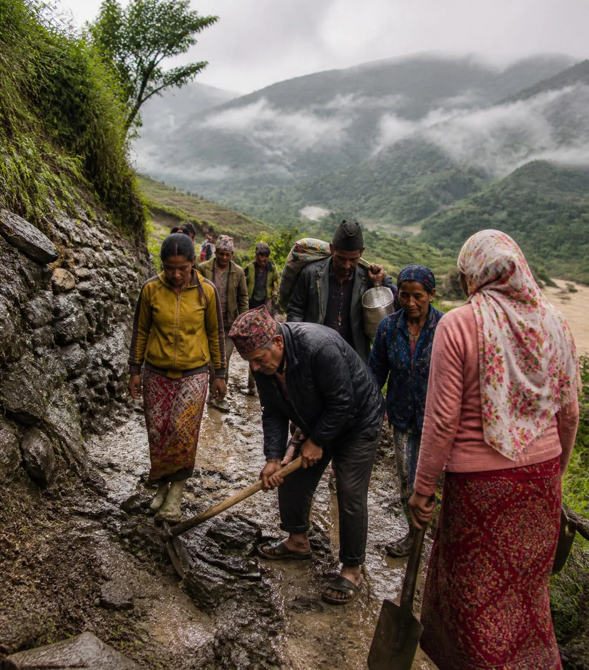 Community life in rural eastern Nepal